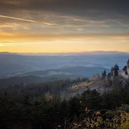 Horska Kvilda - Ubytovani U Chvalu Exterior foto