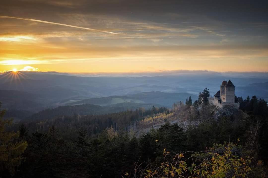 Horska Kvilda - Ubytovani U Chvalu Exterior foto
