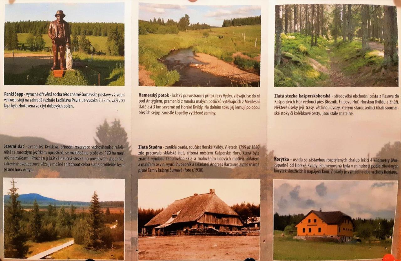 Horska Kvilda - Ubytovani U Chvalu Exterior foto