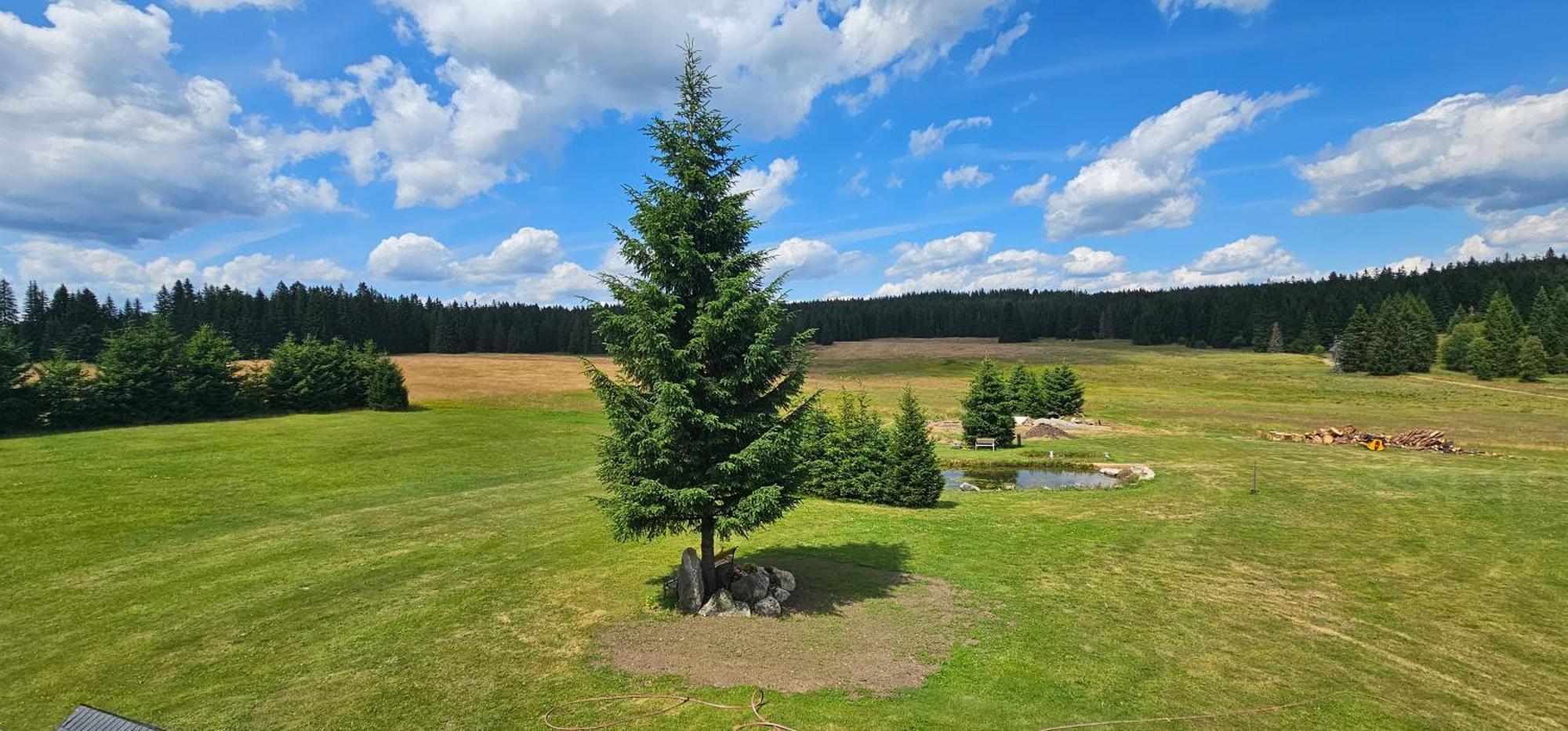 Horska Kvilda - Ubytovani U Chvalu Exterior foto